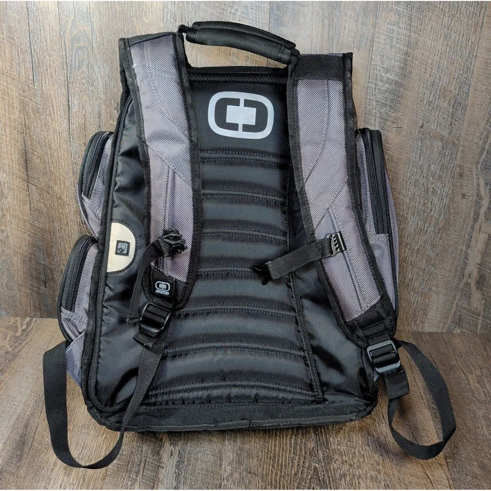 OGIO METRO Tech Backpack Laptop Bag Black Multiple Compartments Organizer Travel